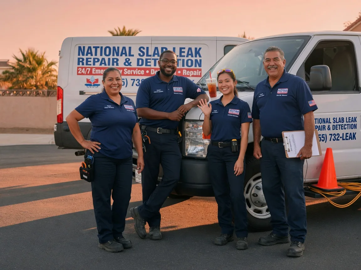 Slab Leak Detection company in California City, CA