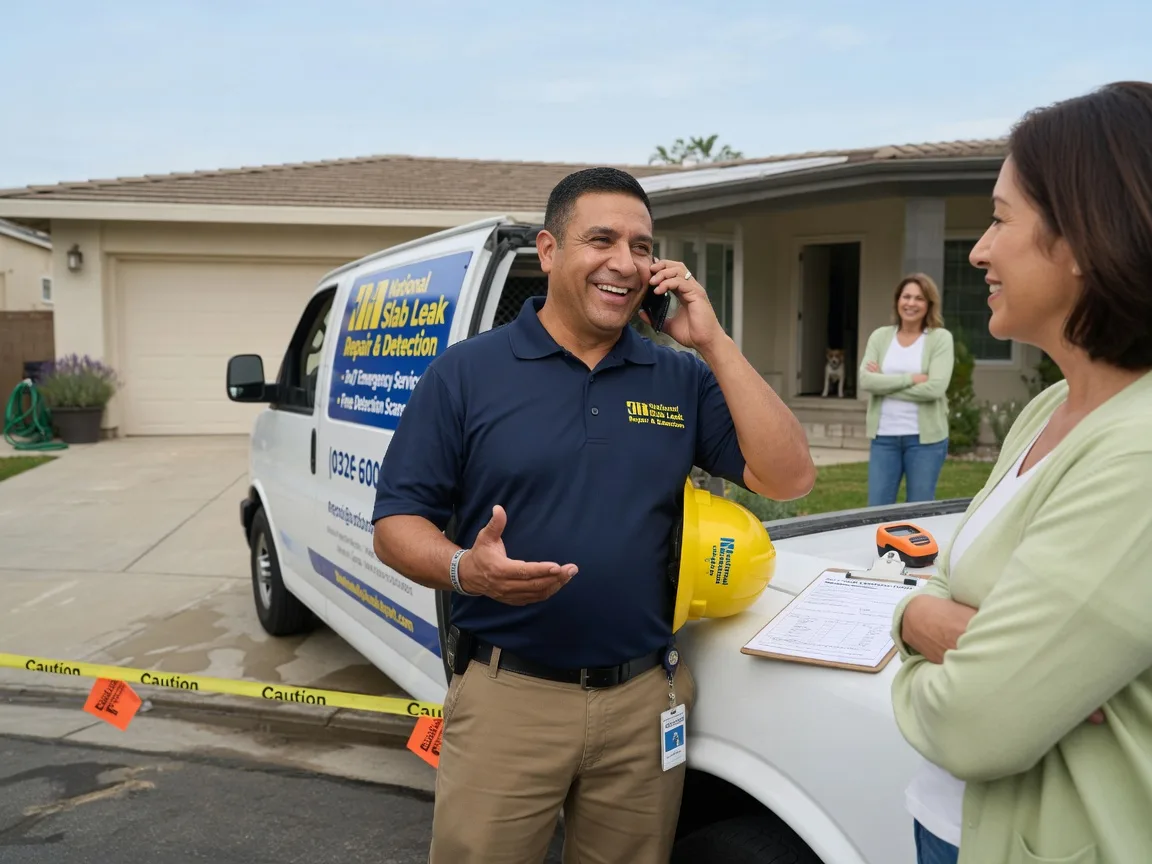 Slab Leak Detection California City, CA FAQs